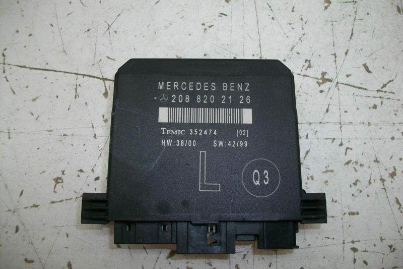 Dc30943 1999-2002 mercedes clk430 clk320 drivers front door lock control module 