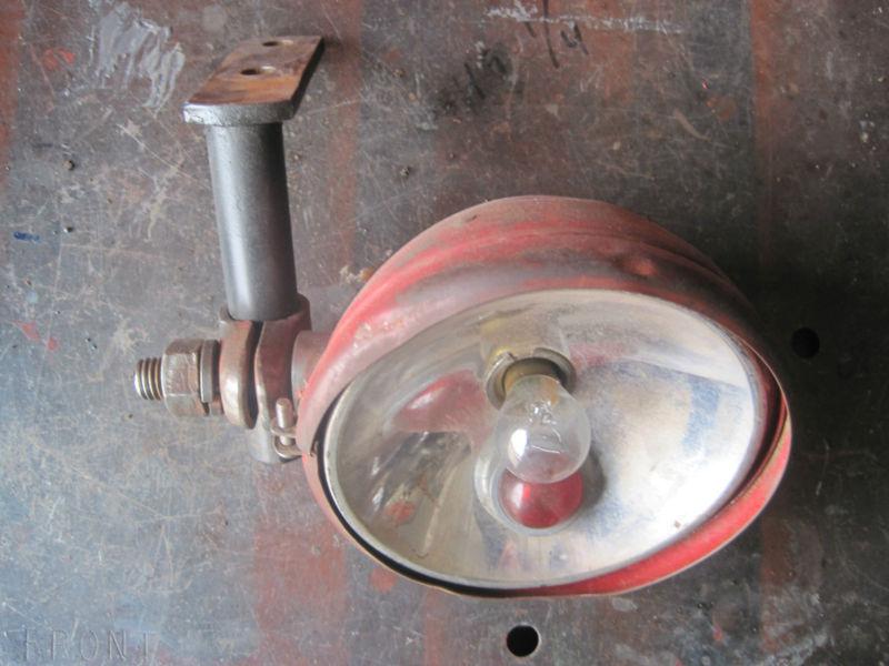 Nice old vintage car auto hotrod ratrod spot light spotlight flood light