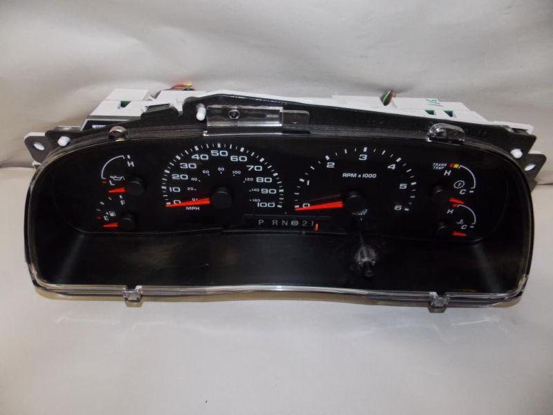 04-05 ford f250 sd f350 excursion 158k instrument cluster speedometer 2005 #7147