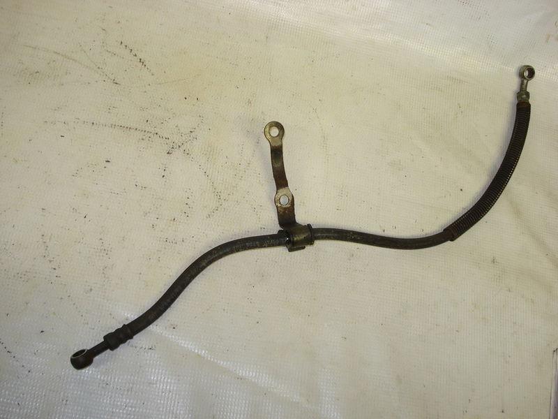 81 suzuki gs850l gs 850 gs850 - right front lower brake hose