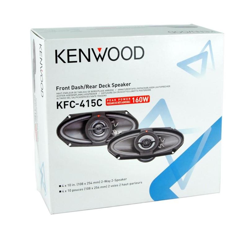 Kenwood kfc-415c +3yr waranty 4x10 car 320w speakers new kfc415c speaker pair 