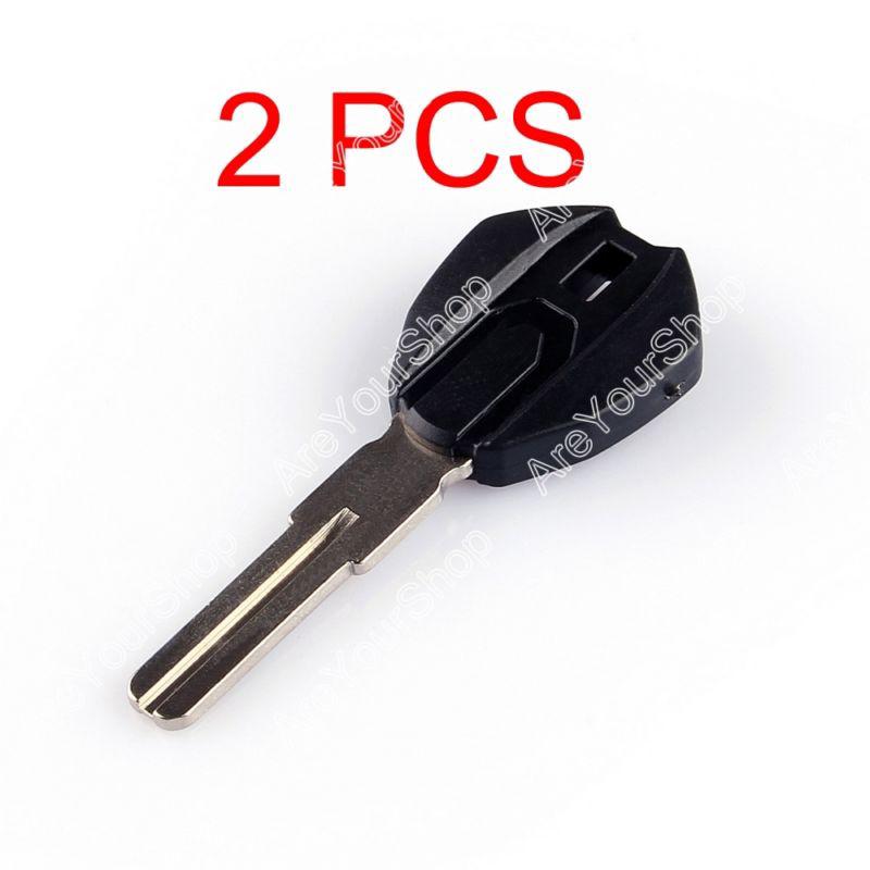 2pcs blade blank key motorcycle for ducati monster 659 696 795 796 1100 black