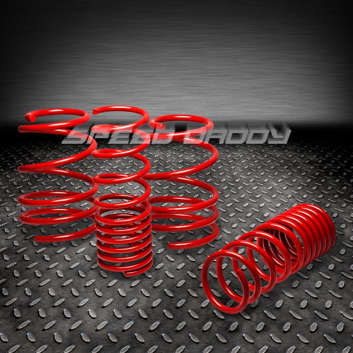 1.5" drop suspension lowering springs/spring 03-08 gs/gt/se l4/v6 2.0l/2.7l red