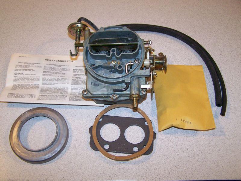 Nos holley 225 2bbl carburetor 1969 1970 chevrolet passenger car 327 350 396 400