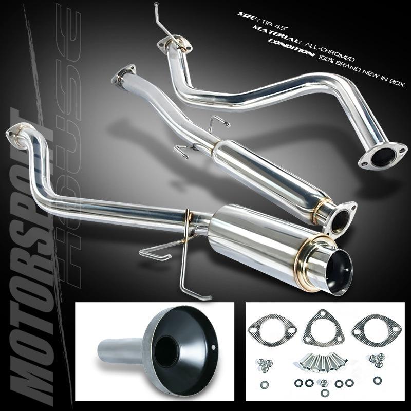 1996-2000 honda civic ex sedan coupe exhaust catback muffler system kit 1997 