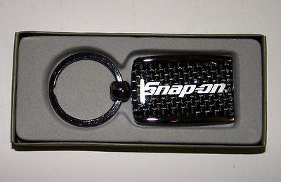 Snap on tools carbon fiber key chain collectable