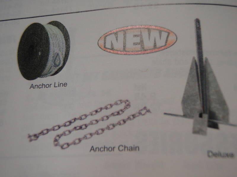Anchor kit 150ft 3/8 line 8lb anchor 4ft chain  41722