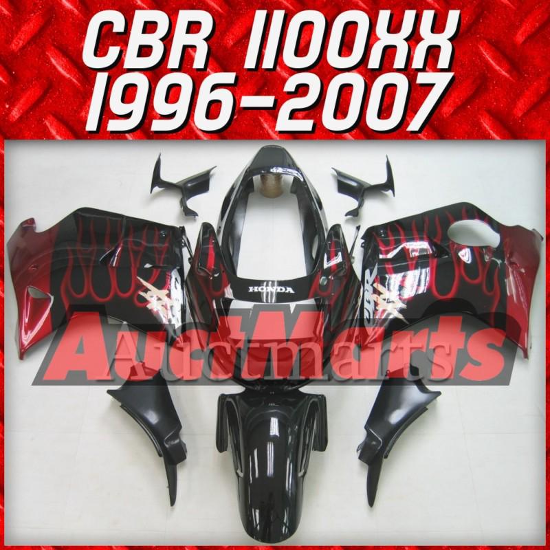 Fit honda cbr1100xx 1100xx super blackbird fairing kit abs plastics c10 j1