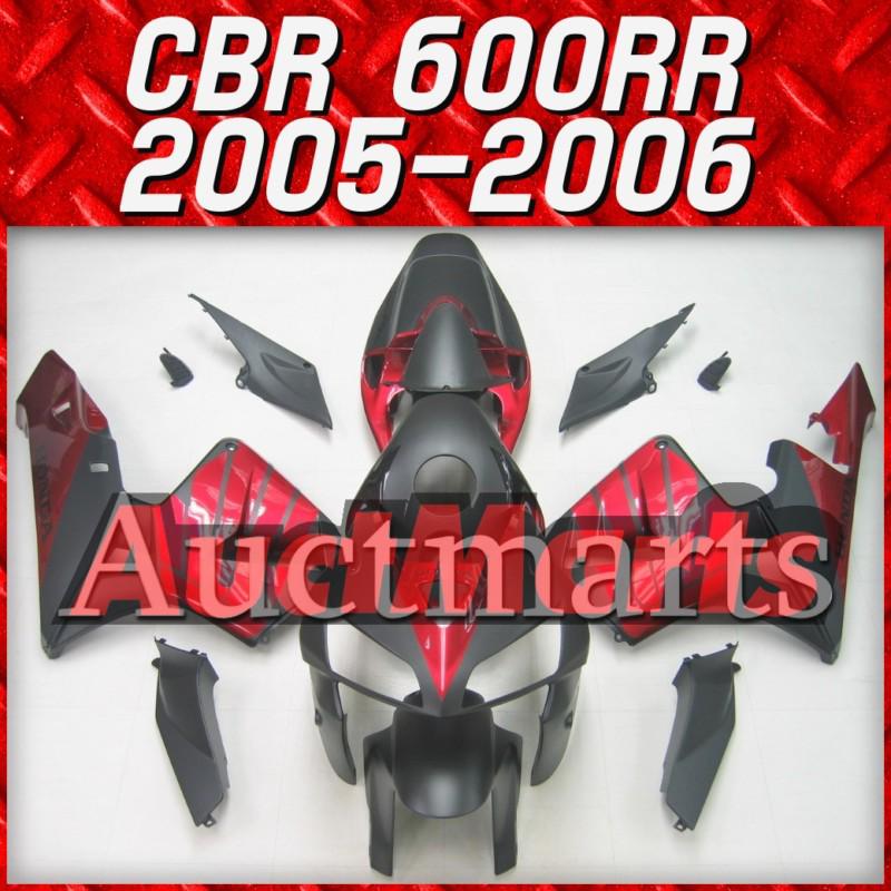 Fit honda 05 06 cbr600rr cbr 600 rr 2005 2006 fairing kit abs plastics c10 b113