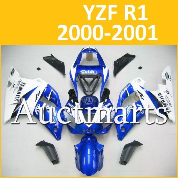 Fit yamaha yzf r1 00 01 yzfr1 2000 2001 1000 fairing kit bodywork b13 c7