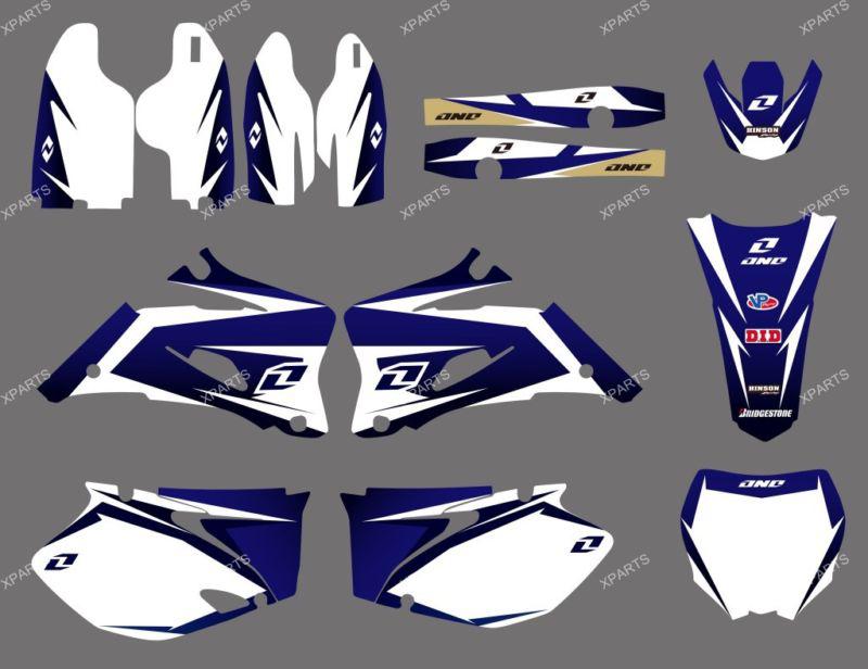 Graphics & backgrounds decals fit for yamaha yz250f yz450f yzf 2006 2007 08 09