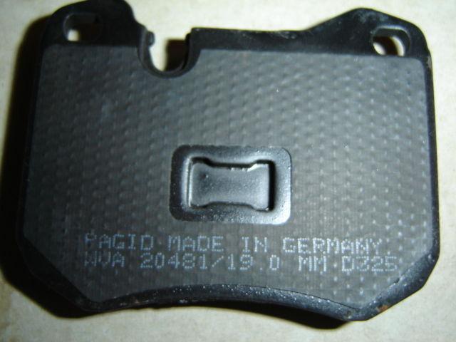 Porsche 944 front brake pads