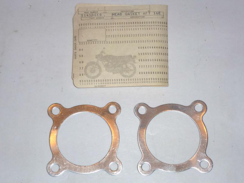 Nos bridgestone head gasket after 16e motorcycle 50 60 90 175 200 350