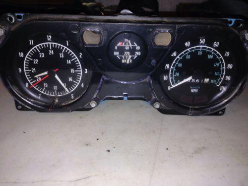 Firebird speedo cluster