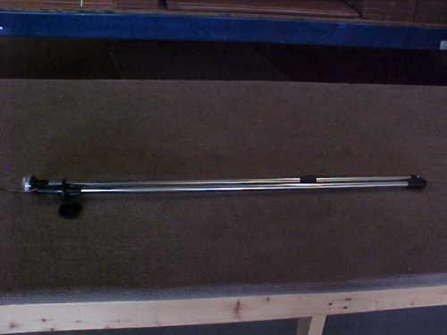 84" folding pole light for boats, 12 volt. new.