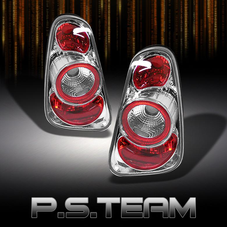 02-06 mini cooper hatchback 05-08 mini cooper convertibles clear tail lights