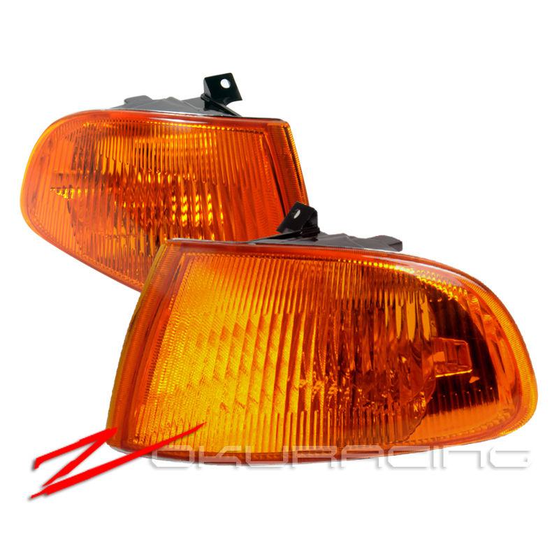 1992-1995 honda civic 2dr/3dr amber signal corner lights