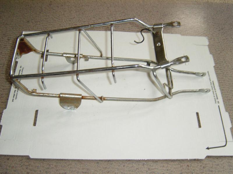 Yamahopper qt50 rear chrome rack part #3l-8-24842-00-00