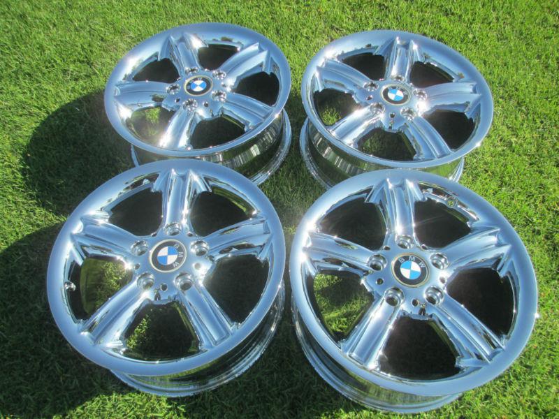 16" brand new bmw z3 oem chrome wheels/rims 1996-2002