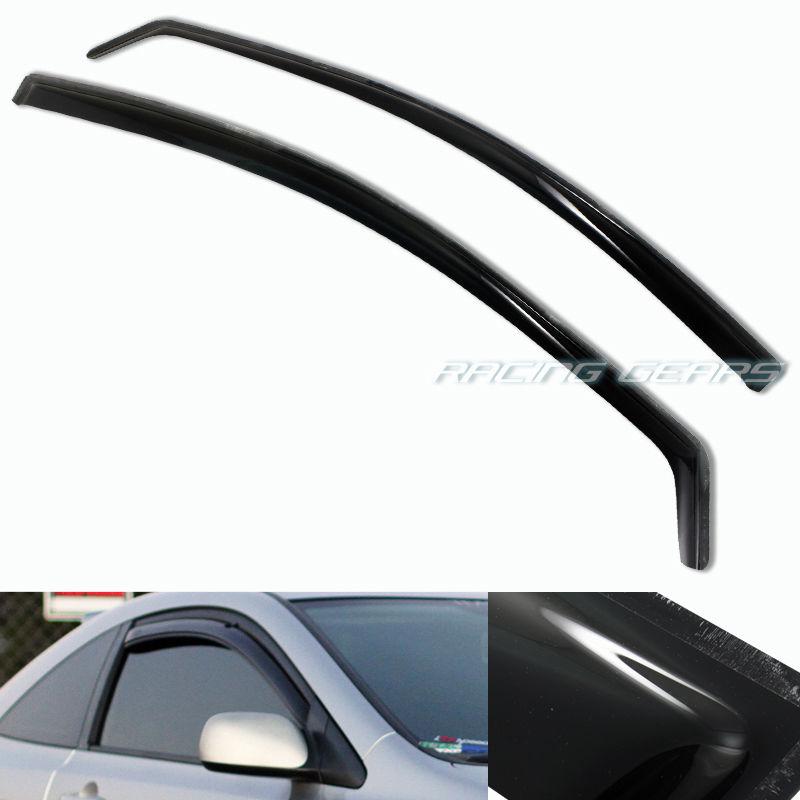 2006-2009 honda civic coupe 2 door shield guard sun rain shade door window visor