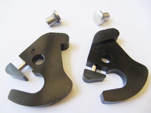 Black detachable latches for harley davidson - cam latch kit 