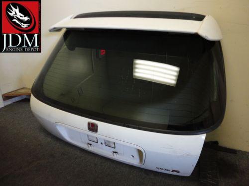 96-00 jdm honda civic type r ek9 trunk lid with spoiler wing jdm b16