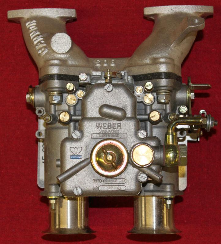 Weber 40 dcoe carburetor. conversion kit, 58-71 mg midget, austin healey sprite