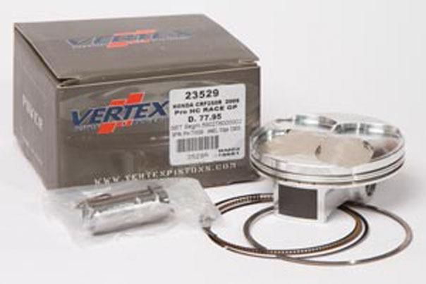 Vertex piston replica piston kit 77.97mm 13.7:1 for honda crf250r 2009