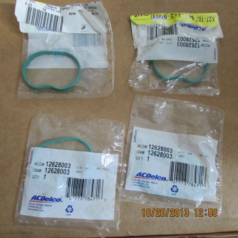 Acdelco gm original equipment 12628003 engine intake manifold gasket * lot of 4*