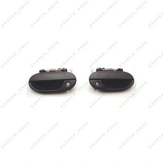 95 96 97  2 pcs left + right front door handles   fits: hyundai accent