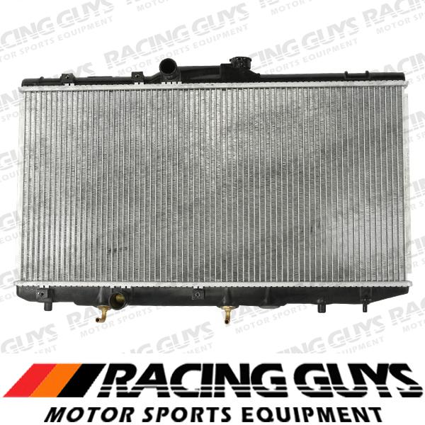 Cooling radiator replacement assembly 1993-1997 toyota corolla dohc 1.8l a/t