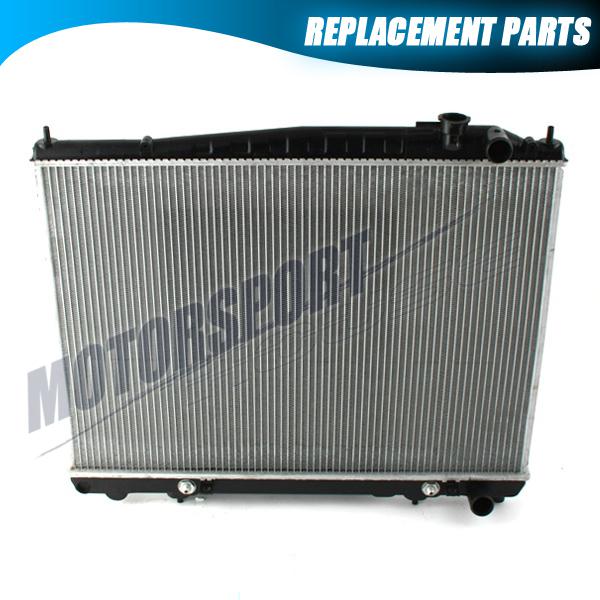 1996-2000 nissan pathfinder 3.3l v6 a/t 1 row cooling radiator suv 4dr se le xe 