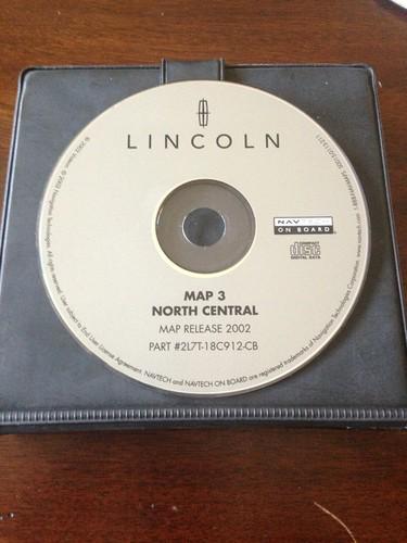 Ford lincoln mercury navigation cd dvd 1 disc map 3