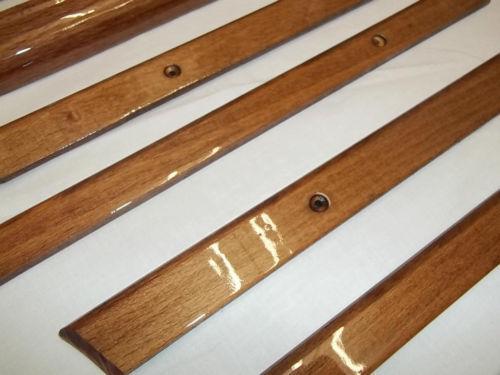 Set of door window frames trim genuine mercedes w108 se wood mouldings