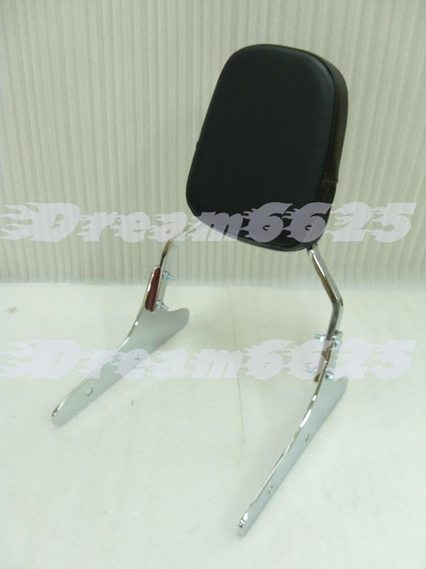 Backrest sissy bar for honda shadow vlx vt 400 steed 400 91-97 91 92 93 94 95 97