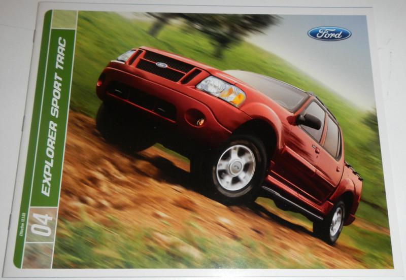 2004 ford explorer sport trac brochure