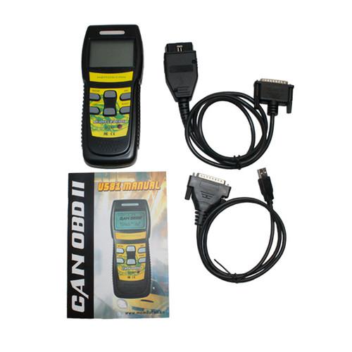 U581 live data obd2 can-bus code reader scanner 