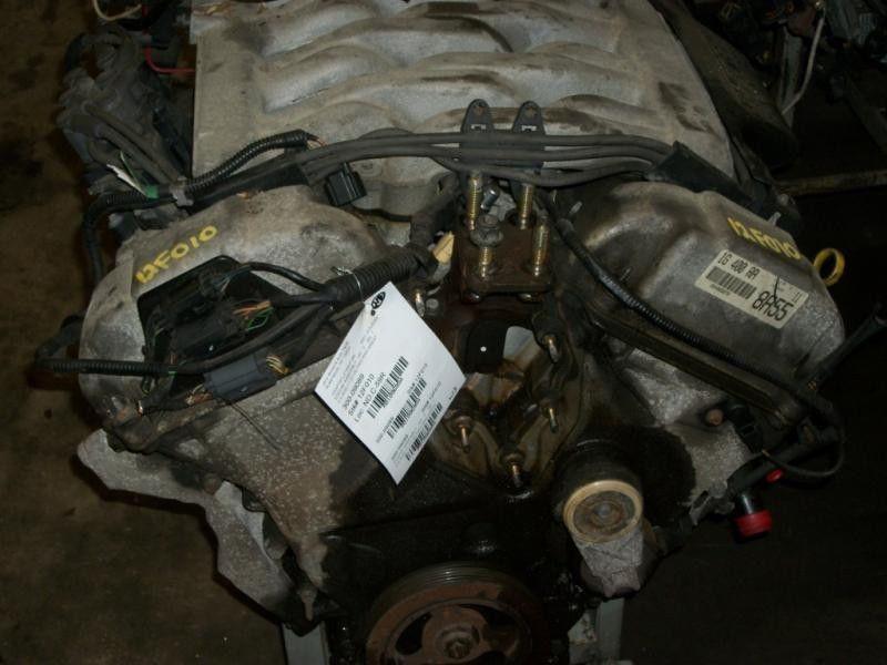 Engine 01 02 cougar 2.5l dohc vin l 8th digit 170 hp