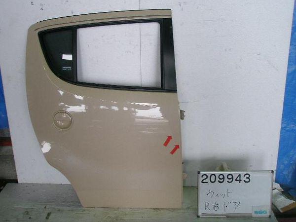 Suzuki mr wagon 2006 rear right door assembly [0013300]