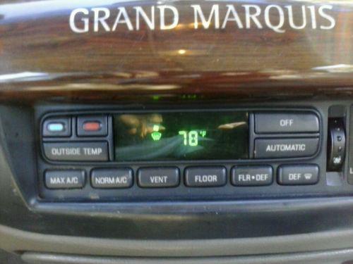 2003 - 2008 grand marquis a/c climate control eatc 