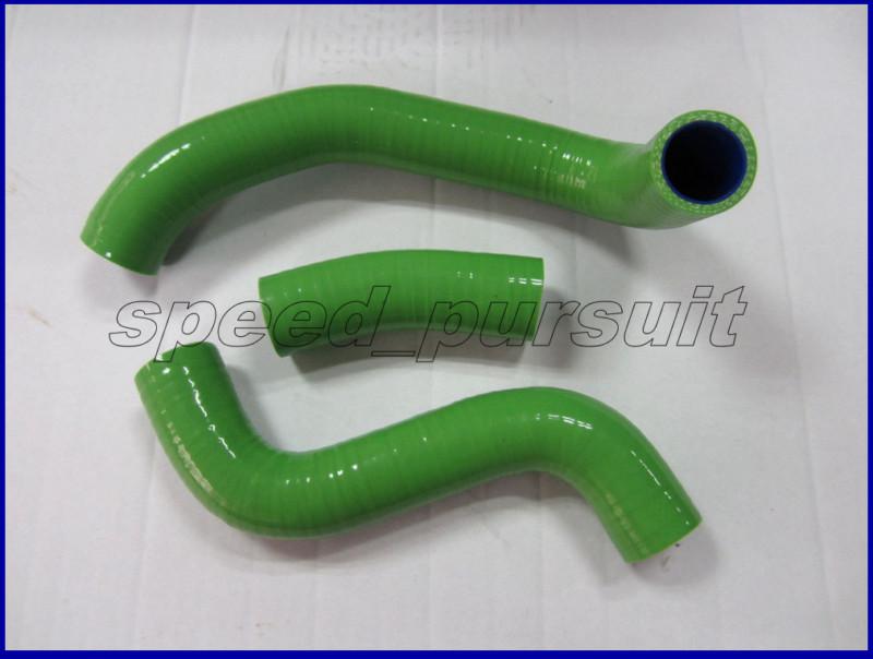 1999-2005 kawasaki zrx1100 zrx 1100 / zrx1200r zrx 1200 r radiator hose/green 