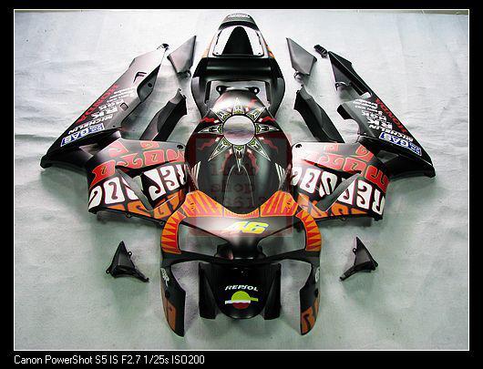 Abs cbr cbr600rr cbr 600 rr 03-04 2003 2004 bodywork fairing motogp f23