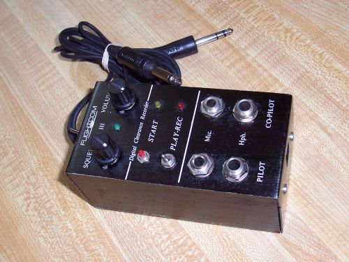 Flightcom sx iii, intercom, voice activated