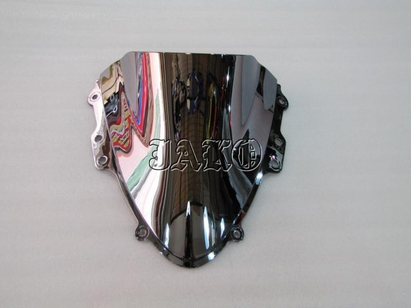 Windshield mirror screen racing windscreen for suzuki gsx r600 r750 2004-2005