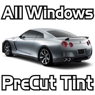 All precut windows tint kit computer cut tinting glass film car any shade a