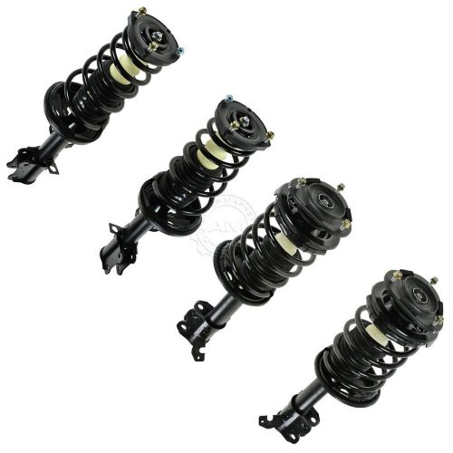 Front &amp; rear shock struts &amp; springs 4 piece set kit new for prizm