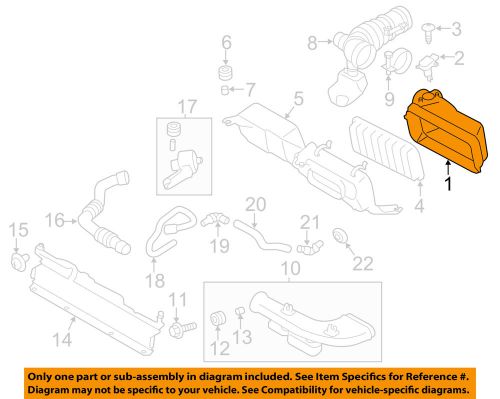 Subaru oem 13-15 brz air cleaner-cover 46052ca010