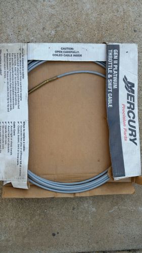 ** mercury/quick silver 883720a23 gen ii platinum throttle &amp; shift cable **