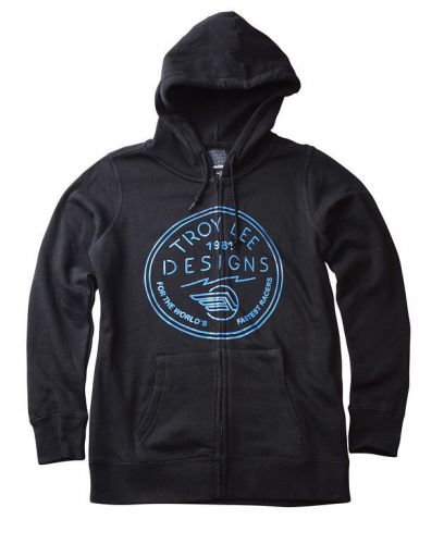 Troy lee designs stamped womens zip up hoody black xl