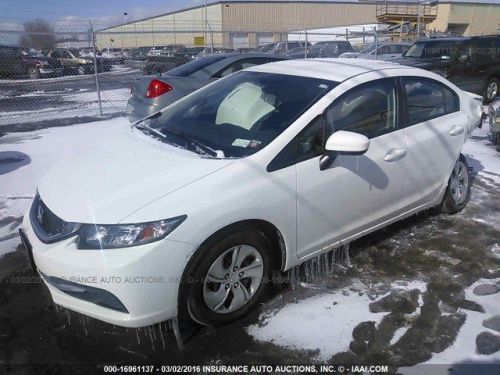 13 14 honda civic power brake booster 1.8l cpe ex #1752943